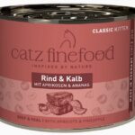 Catz Finefood Classic Kitten Wołowina i cielęcina (Kitten N.07) puszka 200g