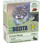 Bozita z Królikiem kawałki w sosie kartonik 370g