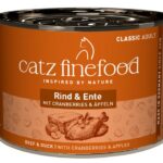 Catz Finefood Classic Wołowina i Kaczka (N.23) puszka 200g