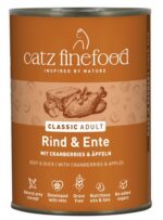 Catz Finefood Classic Wołowina i Kaczka (N.23) puszka 400g