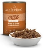 Catz Finefood Classic Wołowina i Kaczka (N.23) puszka 400g - obrazek 2