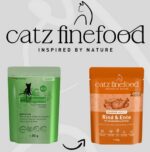 Catz Finefood Classic N.23 Wołowina i Kaczka saszetka 85g - obrazek 3