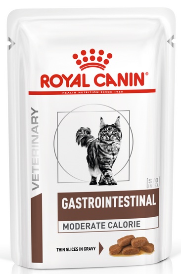 BPSSAhJKbHjHXYGHFKAG Royal Canin Veterinary Diet Feline Gastrointestinal Moderate Calorie saszetka 85g - obrazek 1