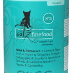 Catz Finefood Classic N.21 Dziczyzna i Karmazyn puszka 400g