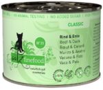 Catz Finefood Classic Wołowina i Kaczka (N.23) puszka 200g - obrazek 4